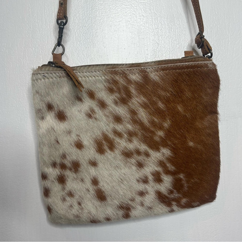 Myra Western Cowhide Crossbody Bag